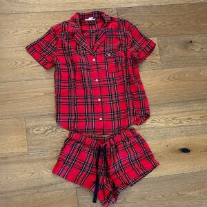 Christmas Red Plaid Pajamas